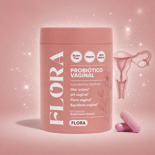 FLORA® | Cápsulas Probióticas Vaginales Menopausia
